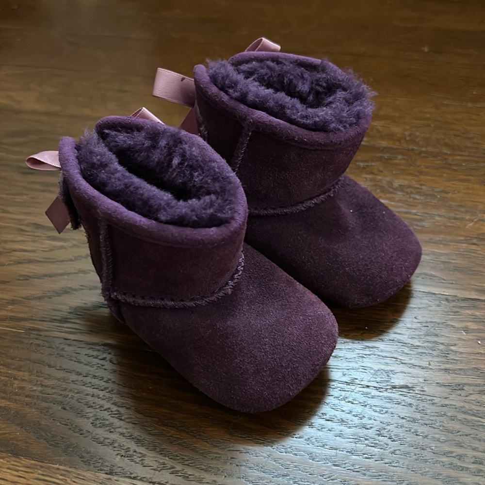 Brand new purple baby Ugg boots